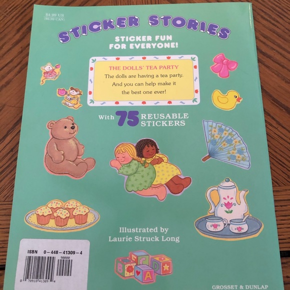 Dolls Sticker Activity Book - Picture 2 of 5